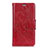 Coque Portefeuille Livre Cuir Etui Clapet pour Asus Zenfone 5 ZS620KL Rouge