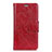 Coque Portefeuille Livre Cuir Etui Clapet pour Asus ZenFone V Live Rouge