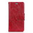 Coque Portefeuille Livre Cuir Etui Clapet pour HTC U12 Life Rouge