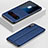 Coque Portefeuille Livre Cuir Etui Clapet pour Huawei Enjoy 10e Bleu