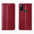 Coque Portefeuille Livre Cuir Etui Clapet pour Huawei Honor Play4T Rouge