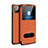 Coque Portefeuille Livre Cuir Etui Clapet pour Huawei Nova 8 SE 5G Orange