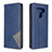 Coque Portefeuille Livre Cuir Etui Clapet pour LG K51 Bleu