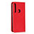 Coque Portefeuille Livre Cuir Etui Clapet pour Motorola Moto G8 Play Rouge