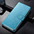 Coque Portefeuille Livre Cuir Etui Clapet pour Nokia 9 PureView Bleu Ciel