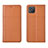 Coque Portefeuille Livre Cuir Etui Clapet pour Oppo A92s 5G Orange