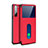 Coque Portefeuille Livre Cuir Etui Clapet pour Oppo K7 5G Rouge