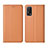 Coque Portefeuille Livre Cuir Etui Clapet pour Oppo K7x 5G Orange