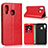 Coque Portefeuille Livre Cuir Etui Clapet pour Samsung Galaxy A40 Rouge