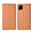 Coque Portefeuille Livre Cuir Etui Clapet pour Samsung Galaxy A42 5G Orange