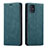Coque Portefeuille Livre Cuir Etui Clapet pour Samsung Galaxy A71 5G Vert