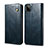 Coque Portefeuille Livre Cuir Etui Clapet pour Samsung Galaxy M12 Bleu