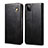Coque Portefeuille Livre Cuir Etui Clapet pour Samsung Galaxy M12 Noir