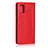 Coque Portefeuille Livre Cuir Etui Clapet pour Samsung Galaxy M40S Rouge