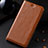 Coque Portefeuille Livre Cuir Etui Clapet pour Samsung Galaxy Note 10 Lite Orange