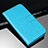 Coque Portefeuille Livre Cuir Etui Clapet pour Sony Xperia 10 Plus Bleu Ciel