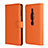 Coque Portefeuille Livre Cuir Etui Clapet pour Sony Xperia XZ2 Premium Orange