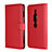 Coque Portefeuille Livre Cuir Etui Clapet pour Sony Xperia XZ2 Premium Rouge