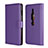 Coque Portefeuille Livre Cuir Etui Clapet pour Sony Xperia XZ2 Premium Violet