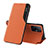 Coque Portefeuille Livre Cuir Etui Clapet Q02H pour Xiaomi Mi 11T 5G Orange