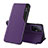 Coque Portefeuille Livre Cuir Etui Clapet Q02H pour Xiaomi Mi 11T 5G Violet