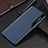 Coque Portefeuille Livre Cuir Etui Clapet QH2 pour Samsung Galaxy A51 4G Bleu