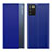 Coque Portefeuille Livre Cuir Etui Clapet QH2 pour Samsung Galaxy M02s Bleu