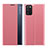 Coque Portefeuille Livre Cuir Etui Clapet QH2 pour Samsung Galaxy M02s Or Rose