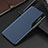 Coque Portefeuille Livre Cuir Etui Clapet QH3 pour Samsung Galaxy M14 5G Bleu