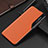 Coque Portefeuille Livre Cuir Etui Clapet QH3 pour Xiaomi Redmi Note 13 Pro 5G Orange