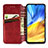 Coque Portefeuille Livre Cuir Etui Clapet S01D pour Huawei Honor X10 Max 5G Petit