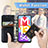 Coque Portefeuille Livre Cuir Etui Clapet S01D pour Samsung Galaxy M13 5G Petit