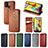 Coque Portefeuille Livre Cuir Etui Clapet S01D pour Samsung Galaxy M21s Petit