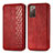 Coque Portefeuille Livre Cuir Etui Clapet S01D pour Samsung Galaxy S20 FE 5G Rouge
