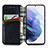 Coque Portefeuille Livre Cuir Etui Clapet S01D pour Samsung Galaxy S23 5G Petit