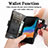 Coque Portefeuille Livre Cuir Etui Clapet S01D pour Samsung Galaxy XCover 6 Pro 5G Petit