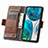 Coque Portefeuille Livre Cuir Etui Clapet S02D pour Motorola Moto G52j 5G Petit