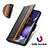 Coque Portefeuille Livre Cuir Etui Clapet S02D pour Samsung Galaxy S22 Ultra 5G Petit