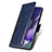 Coque Portefeuille Livre Cuir Etui Clapet S03D pour Samsung Galaxy S22 Ultra 5G Petit