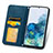Coque Portefeuille Livre Cuir Etui Clapet S04D pour Samsung Galaxy S20 Plus 5G Petit