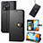 Coque Portefeuille Livre Cuir Etui Clapet S05D pour Xiaomi Redmi 10 Power Petit