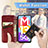 Coque Portefeuille Livre Cuir Etui Clapet S07D pour Samsung Galaxy M13 5G Petit