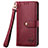 Coque Portefeuille Livre Cuir Etui Clapet S15D pour Samsung Galaxy S25 Ultra 5G Petit