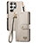 Coque Portefeuille Livre Cuir Etui Clapet S15D pour Samsung Galaxy S25 Ultra 5G Petit