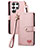 Coque Portefeuille Livre Cuir Etui Clapet S15D pour Samsung Galaxy S25 Ultra 5G Petit