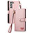 Coque Portefeuille Livre Cuir Etui Clapet S16D pour Samsung Galaxy S22 5G Petit