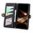 Coque Portefeuille Livre Cuir Etui Clapet S18D pour Samsung Galaxy S25 Ultra 5G Petit