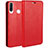 Coque Portefeuille Livre Cuir Etui Clapet T01 pour Huawei P30 Lite Rouge