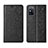 Coque Portefeuille Livre Cuir Etui Clapet T02 pour Huawei Honor X10 Max 5G Noir