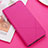 Coque Portefeuille Livre Cuir Etui Clapet T02 pour Huawei Nova 5 Pro Rose Rouge
